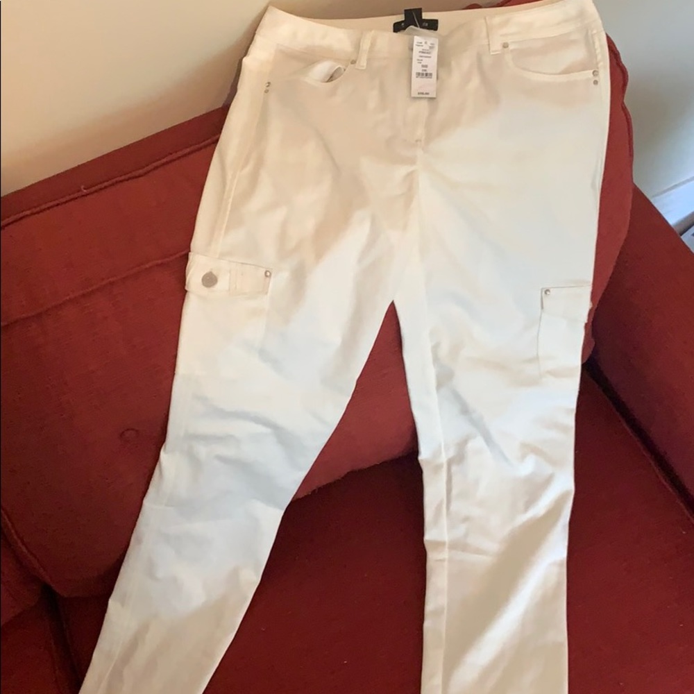 White House/ black market pants.